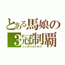 とある馬娘の３冠制覇（シンボリルドルフ）