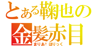 とある鞠也の金髪赤目（まりあ†ほりっく）