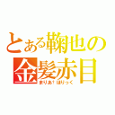 とある鞠也の金髪赤目（まりあ†ほりっく）