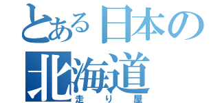 とある日本の北海道（走り屋）