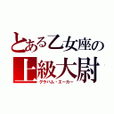 とある乙女座の上級大尉（グラハム・エーカー）