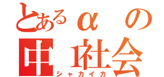 とあるαの中１社会（シャカイカ）