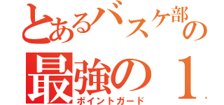 とあるバスケ部の最強の１７番（ポイントガード）