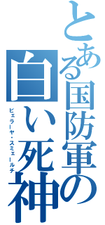 とある国防軍の白い死神（ビェラーヤ・スミェールチ）