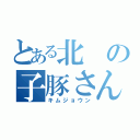 とある北の子豚さん（キムジョウン）