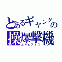 とあるギャングの操爆撃機（エアロスミス）