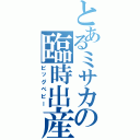 とあるミサカの臨時出産（ビッグベビー）