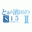 とある濱田のＳ１５Ⅱ（トランクオープン）