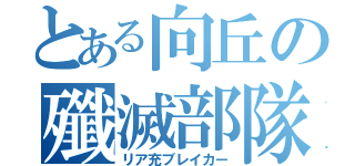 とある向丘の殲滅部隊（リア充ブレイカー）