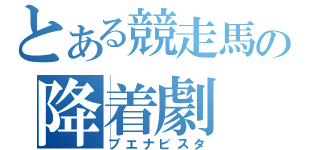 とある競走馬の降着劇（ブエナビスタ）