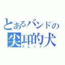 とあるバンドの尖耳的犬（スピッツ）