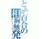 とある百合の相胸触発（ぱいタッチ）