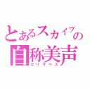 とあるスカイプの自称美声（エリザベス）