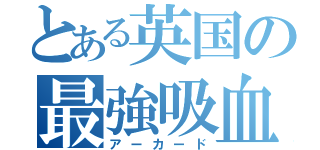 とある英国の最強吸血（アーカード）