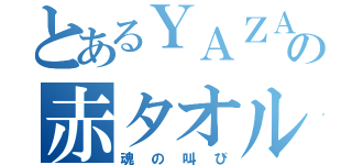 とあるＹＡＺＡＷＡの赤タオル（魂の叫び）