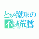 とある蹴球の不滅荒膤（エターナルブリザード）