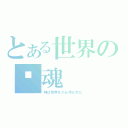 とある世界の灵魂（神は世界をから作られた）