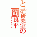 とある研究室の岡良平（甘めちゃん）