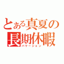 とある真夏の長期休暇（バケーション）