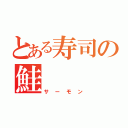 とある寿司の鮭（サーモン）