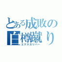 とある成敗の白樽蹴り（エクスガリバー）