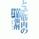 とある筋肉の増強剤（プロテイン）