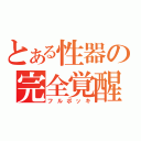 とある性器の完全覚醒（フルボッキ）