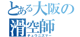 とある大阪の滑空師（チュウニズマー）