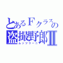 とあるＦクラスの盗撮野郎Ⅱ（ムッツリーニ）