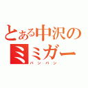 とある中沢のミミガー・ほうれん草（パンパン）