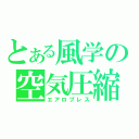 とある風学の空気圧縮（エアロプレス）