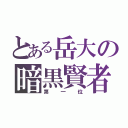 とある岳大の暗黒賢者（第一位）