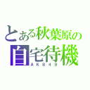 とある秋葉原の自宅待機（ＡＫＢ４８）