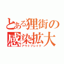 とある狸街の感染拡大（アウトブレイク）