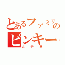 とあるファミリーのピンキー（女子軍）