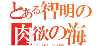 とある智明の肉欲の海（Ｉｎ Ｔｈｅ Ｄｒｅａｍ）