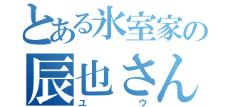 とある氷室家の辰也さん（ユウ）