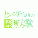 とある研究所の禁断実験（エクスペリメント）