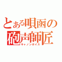 とある唄函の砲声師匠（キャノンボイス）