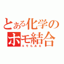 とある化学のホモ結合（ルモもある）