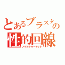 とあるブラスタの性的回線（アダルトサーキット）