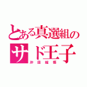 とある真選組のサド王子（沖田総悟）