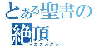 とある聖書の絶頂（エクスタシー）