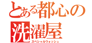 とある都心の洗濯屋（スペシャルウォッシュ）