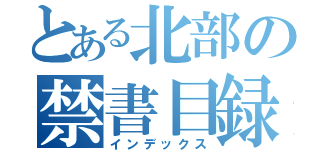 とある北部の禁書目録（インデックス）