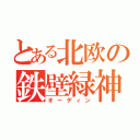 とある北欧の鉄壁緑神（オーディン）