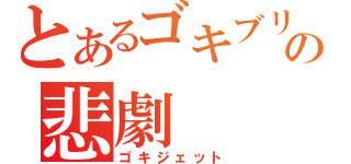 とあるゴキブリの悲劇（ゴキジェット）