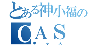 とある神小福のＣＡＳ（キャス）