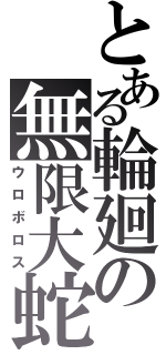 とある輪廻の無限大蛇（ウロボロス）