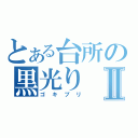 とある台所の黒光りⅡ（ゴキブリ）